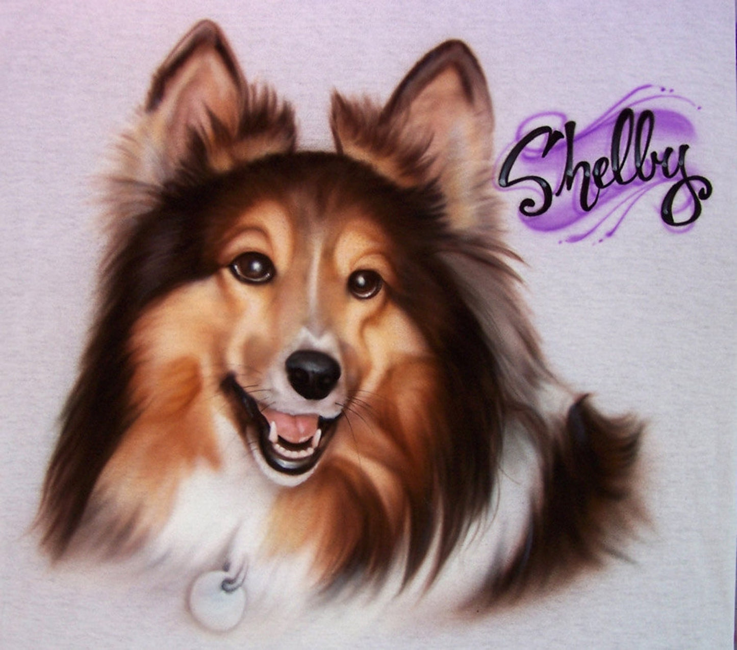 Pet Portrait Custom Airbrush Photo-Realistic, Hand Painted from Your Image Tee, Sweatshirt Hoodie