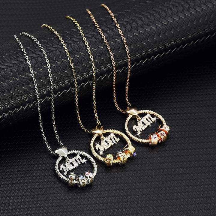 Custom Love Horoscope Necklace For Mom/Dad