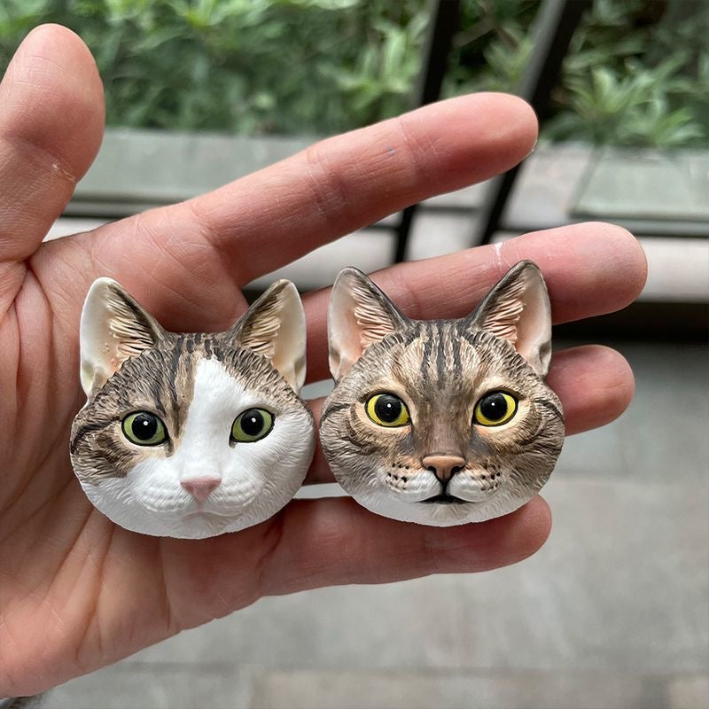 Custom Pet Head Figurine