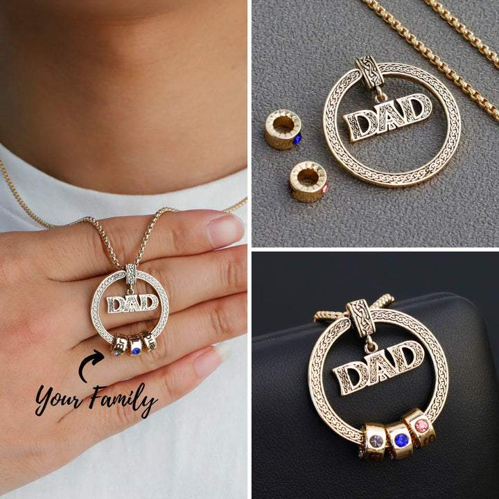 Custom Love Horoscope Necklace For Mom/Dad