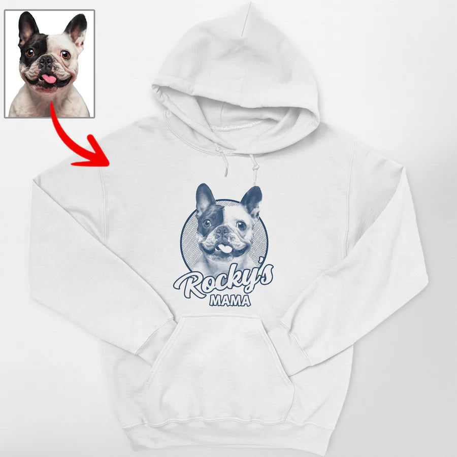 Personalized Pet Portrait Crewneck Sweatshirts