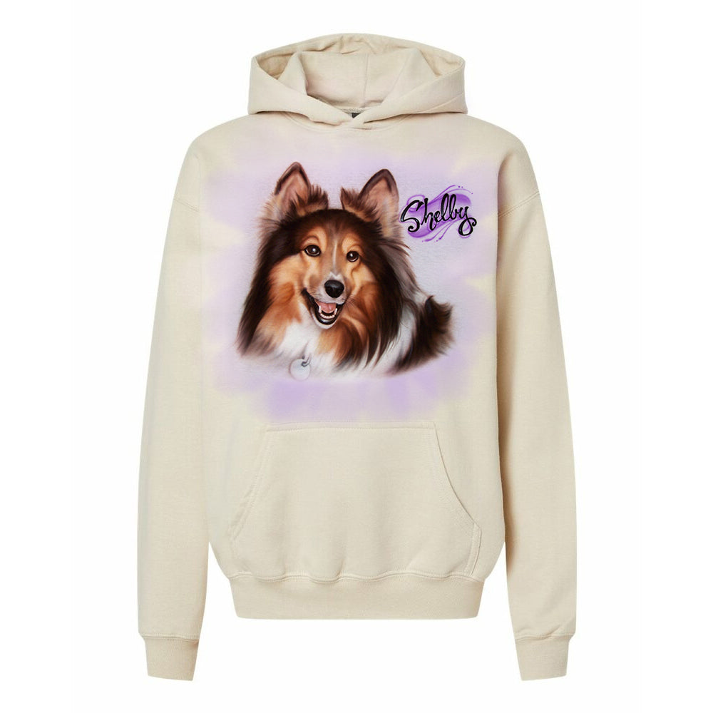 Pet Portrait Custom Airbrush Photo-Realistic, Hand Painted from Your Image Tee, Sweatshirt Hoodie