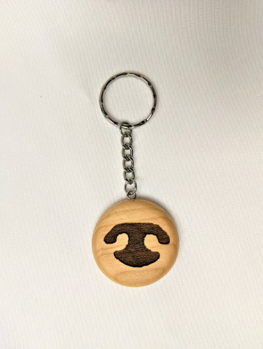 Wooden Keychain