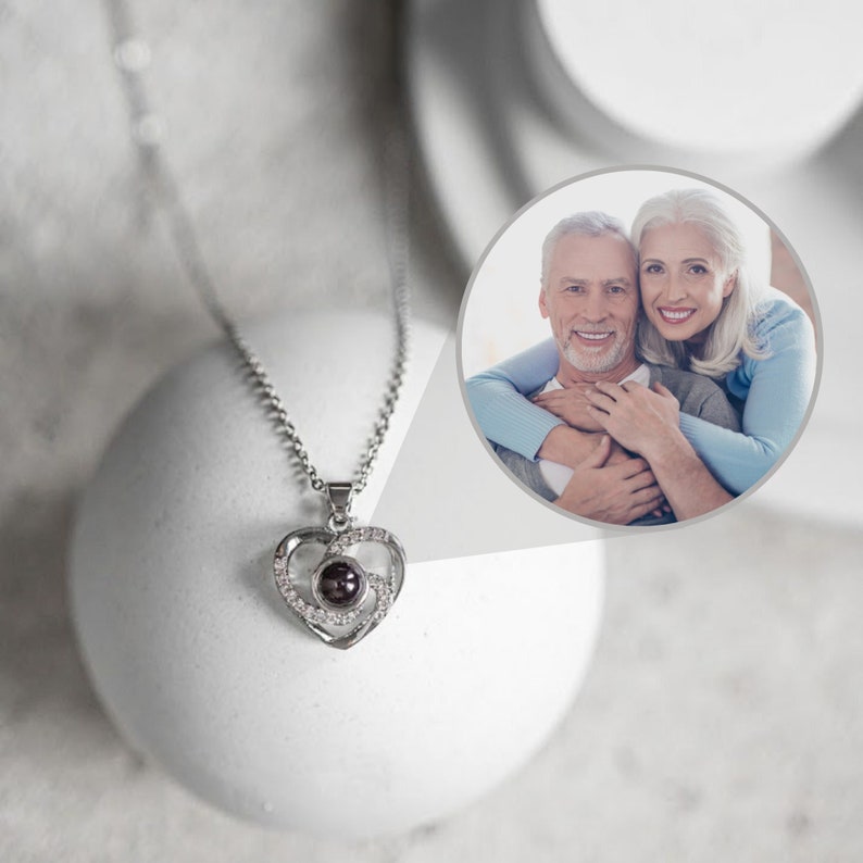 Personalized Projection Photo Necklace