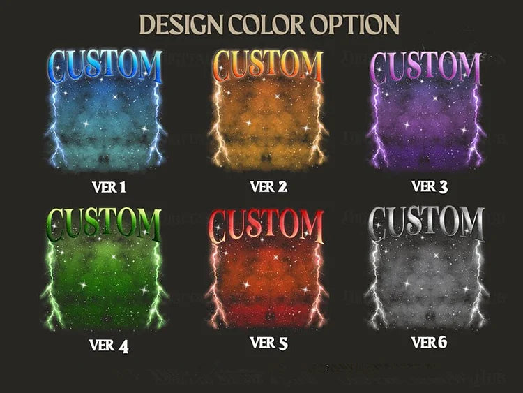 Custom Color Printing Customization Tee