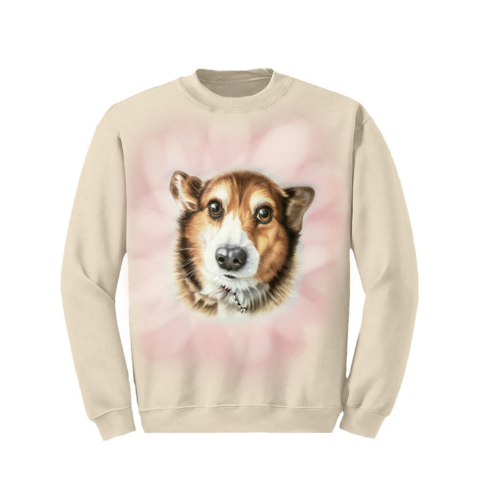 Pet Portrait Custom Airbrush Photo-Realistic, Hand Painted from Your Image Tee, Sweatshirt Hoodie