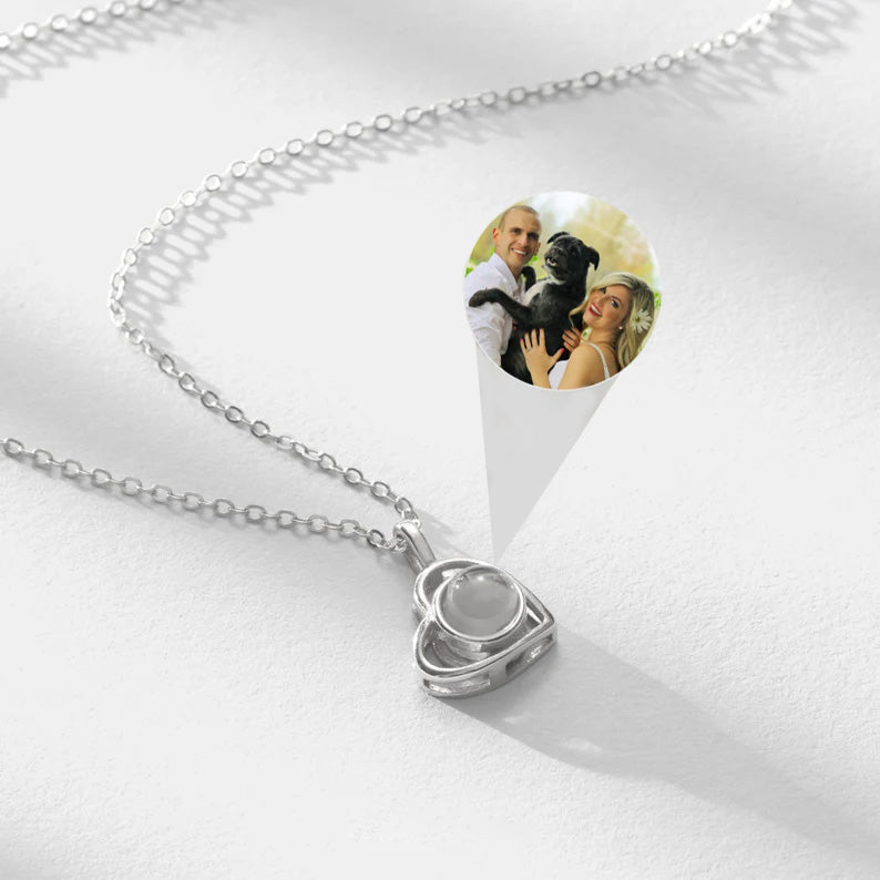 Personalized Projection Photo Necklace