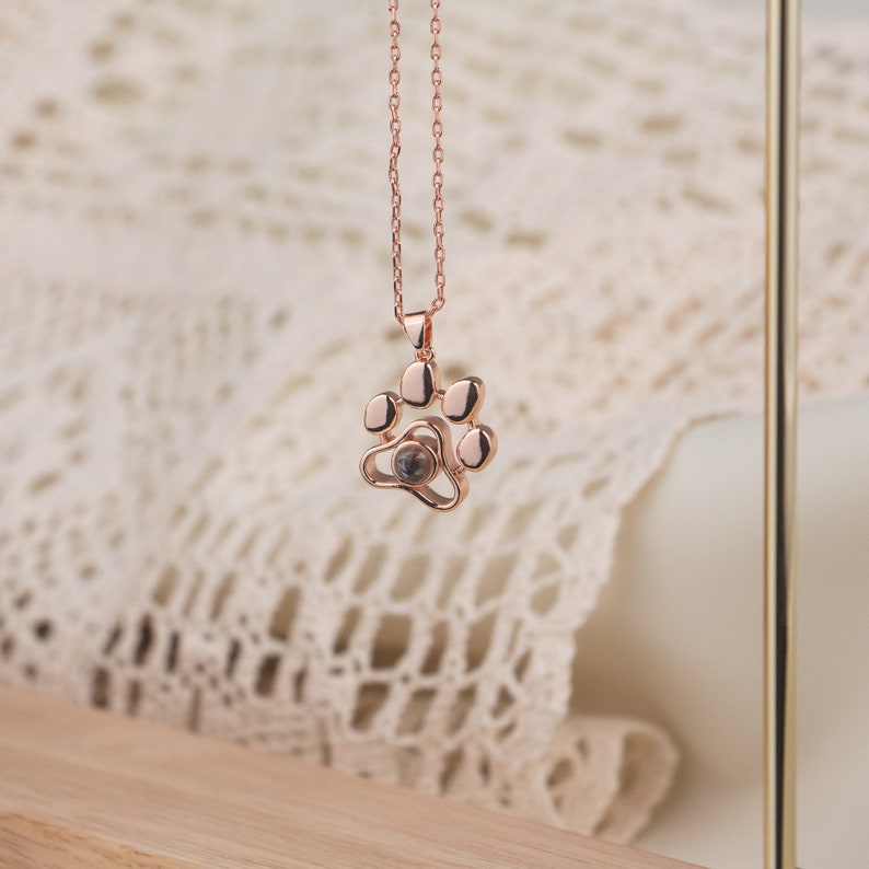 Personalized Projection Photo Necklace