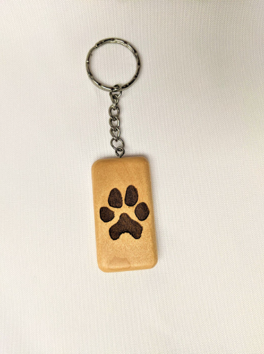 Wooden Keychain